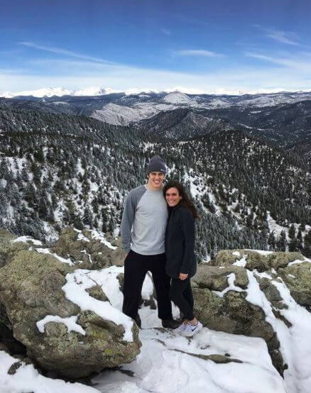Katie Emmer's first post together with her boyfriend, Ben Storm.